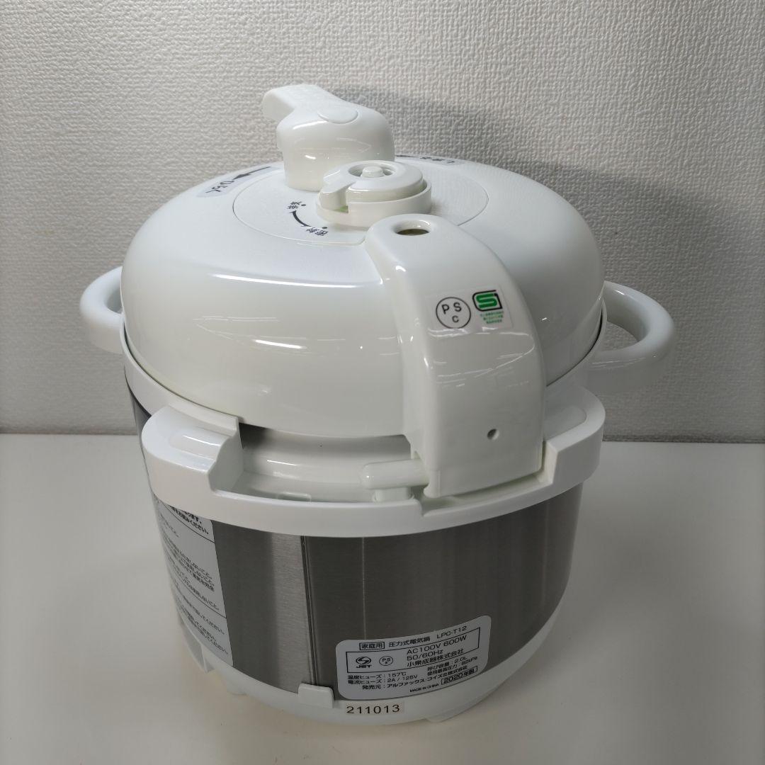 【OH242】LIVCETRA 電気圧力鍋 LPC-T12 新古品