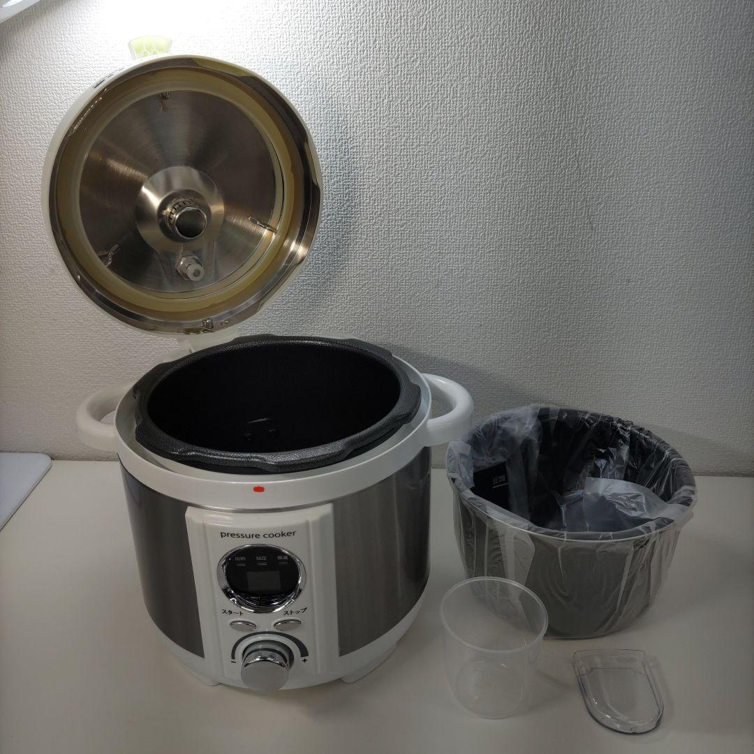 【OH242】LIVCETRA 電気圧力鍋 LPC-T12 新古品