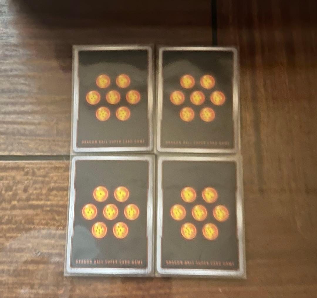 ドラゴンボール フュージョンワールドFP-075 孫悟空 ベジータ4枚 プロモ