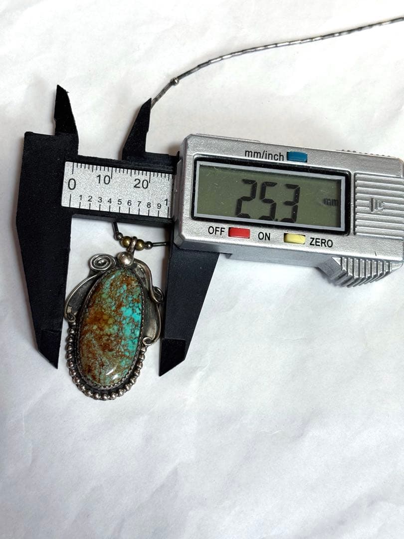 vintage インディアンジュエリー　ターコイズ　ネックレス　スパイダー