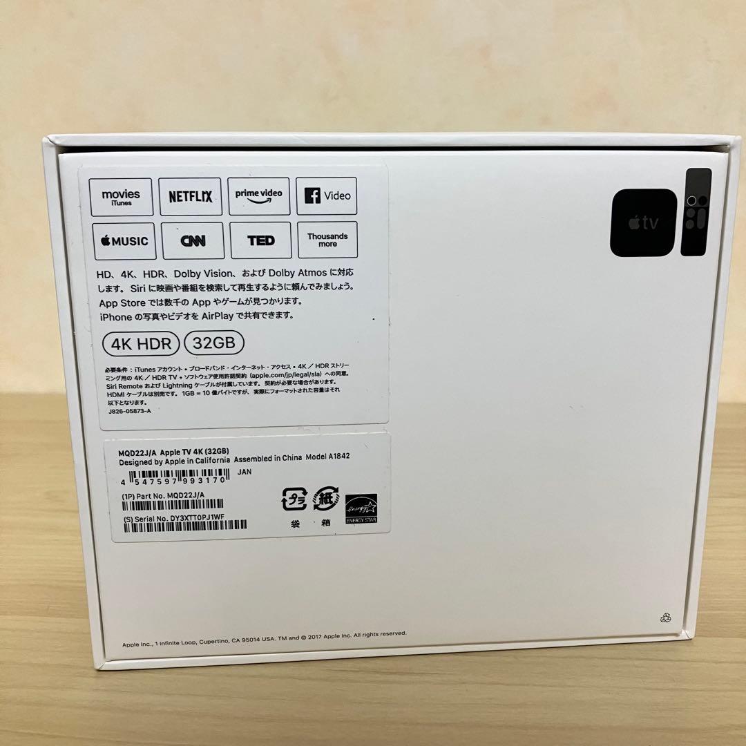 その他 Apple TV 4K 32GB MQD22J/A