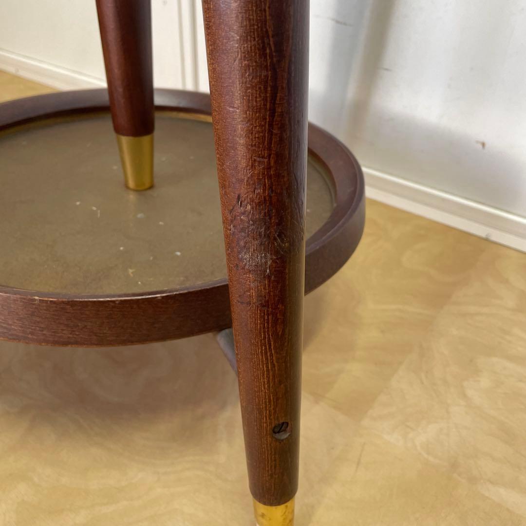 秋田木工 ポールハンガー① 木製コートハンガー 傘立て 洋服掛け ビンテージ