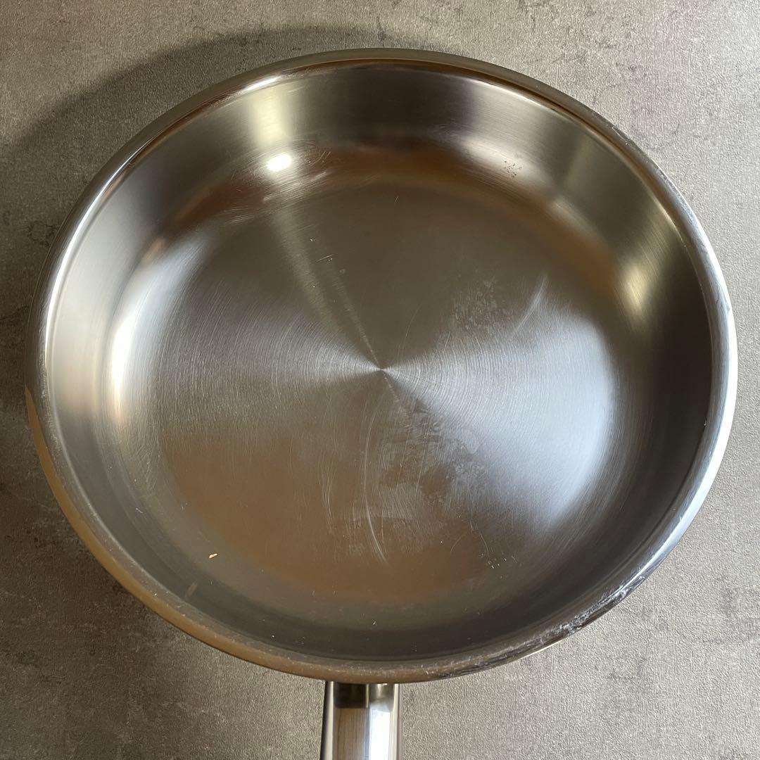 【美品】フィスラー 25cm フライパン IH対応 ステンレス 18-10