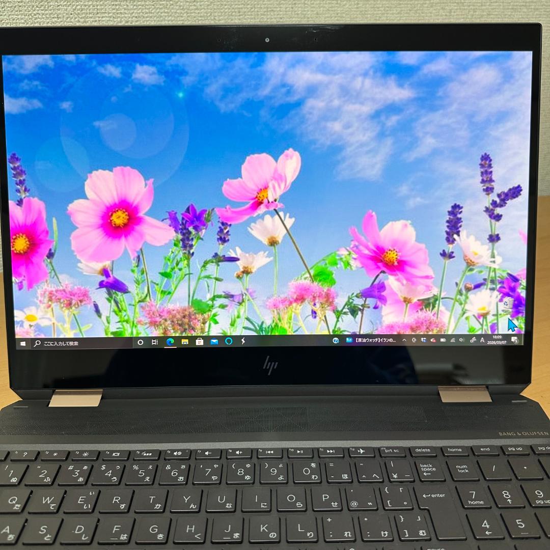 Windowsノート本体 HP Spectre x360 15 OLED i7 16G1T GTX1650