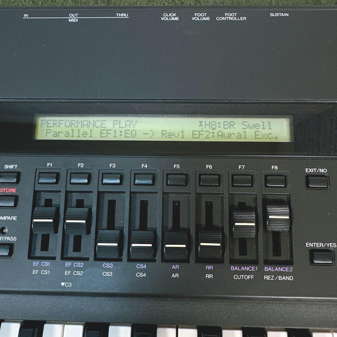 名機 YAMAHA SY85 ワークステーション シンセサイザー ヤマハ 61鍵