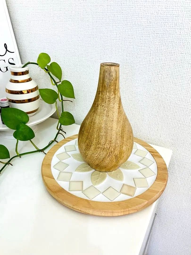 ❁⃘ flowerタイルトレー《hanayuki》
