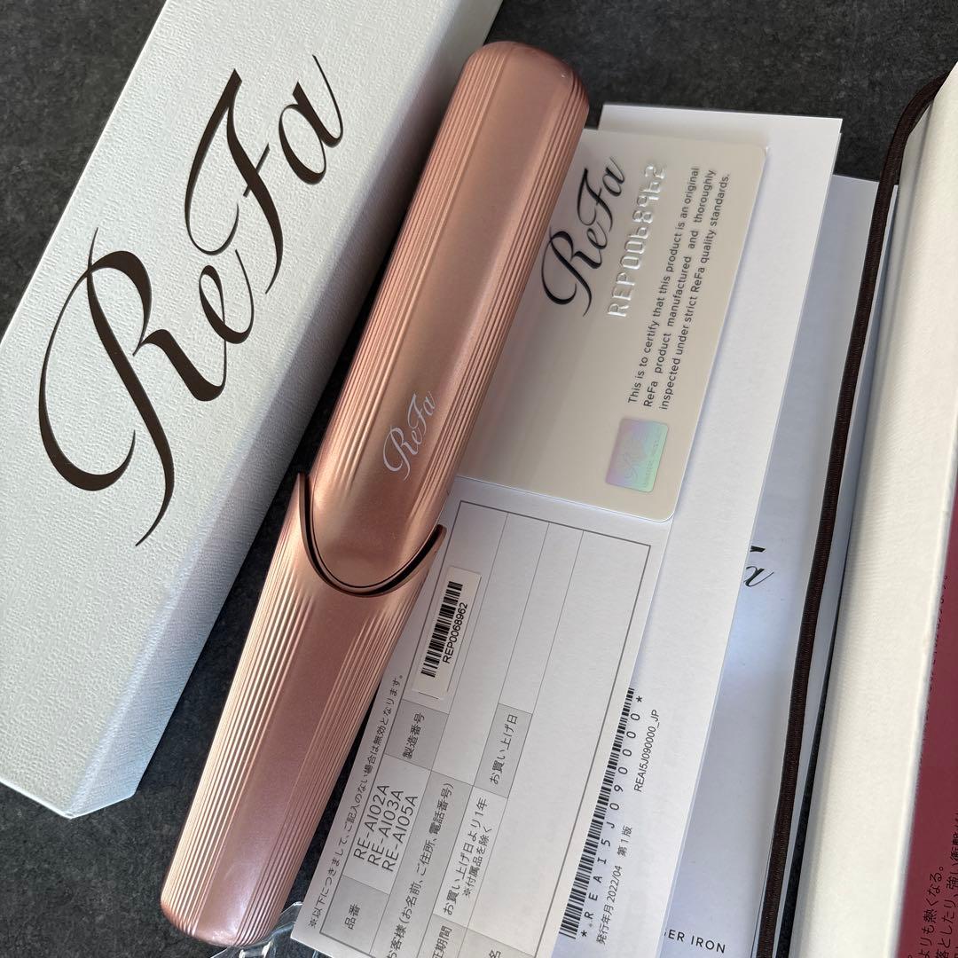 極美品☆ リファ　コードレスヘアアイロン　アイロン ホルダー　セット