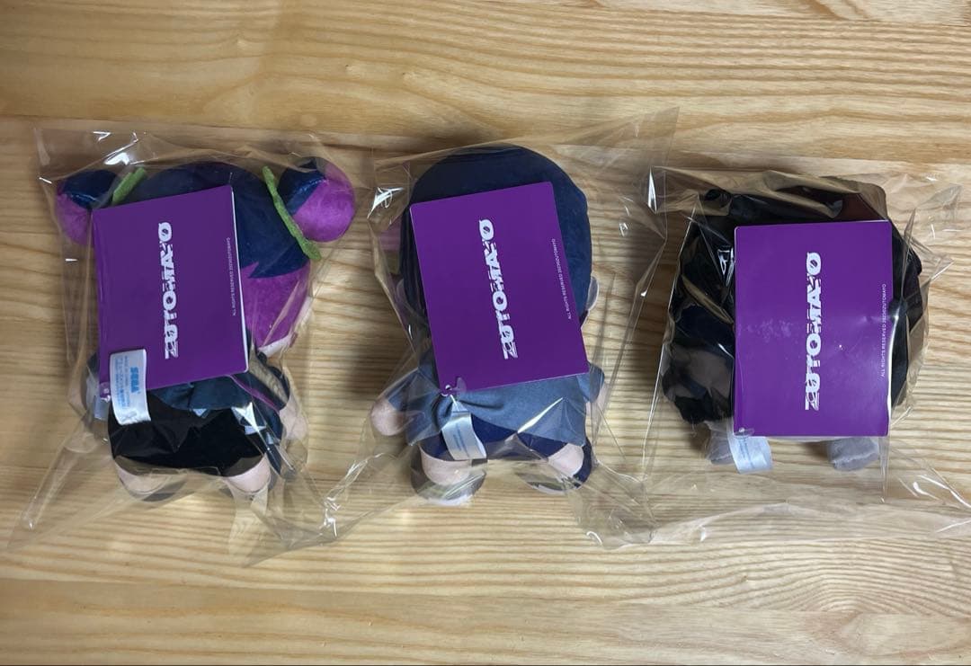 ずっと真夜中でいいのに ぬいぐるみ 3種セット