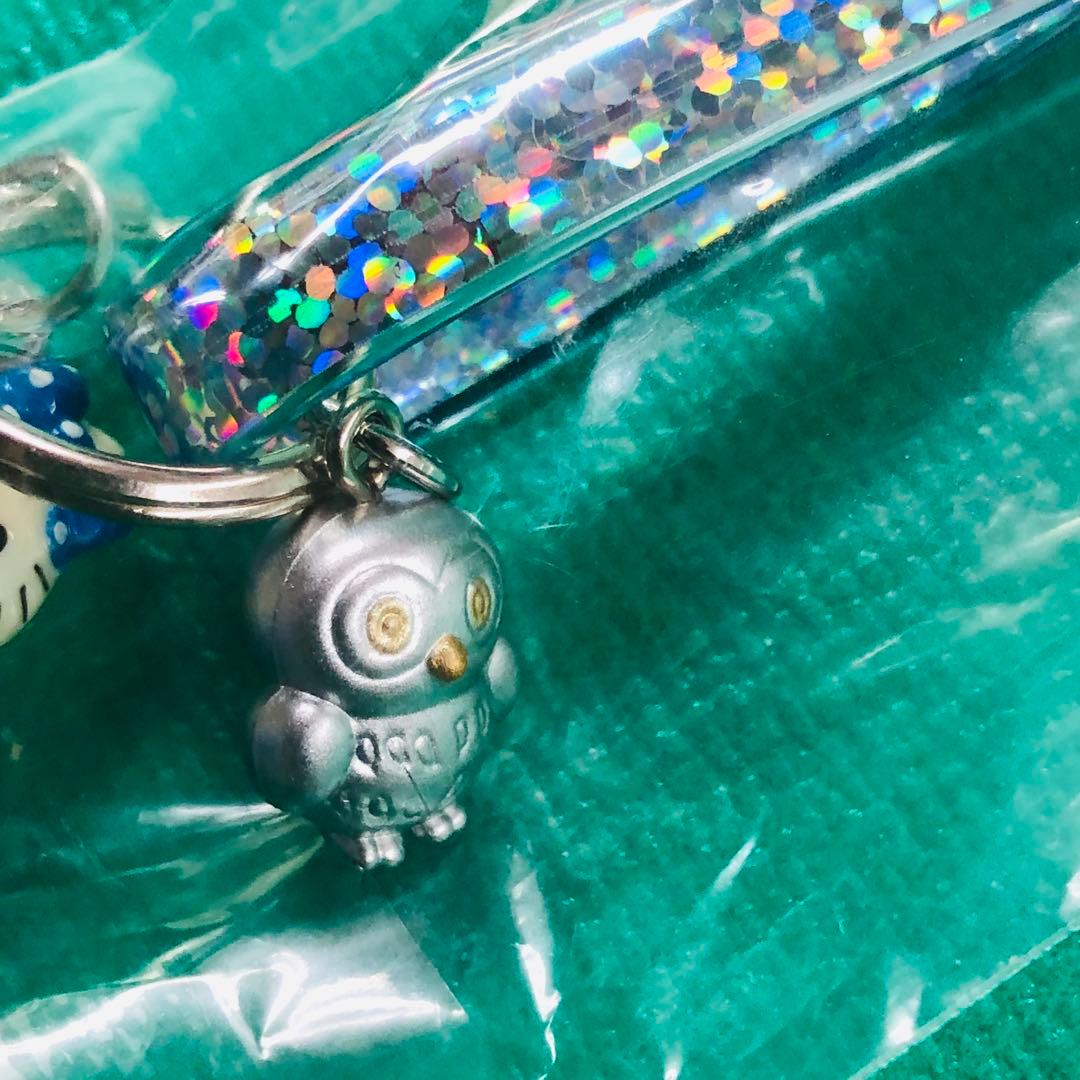 2001年製 激レア★ハローキティ 池袋キティ物語 ベルトストラップ フクロウ①