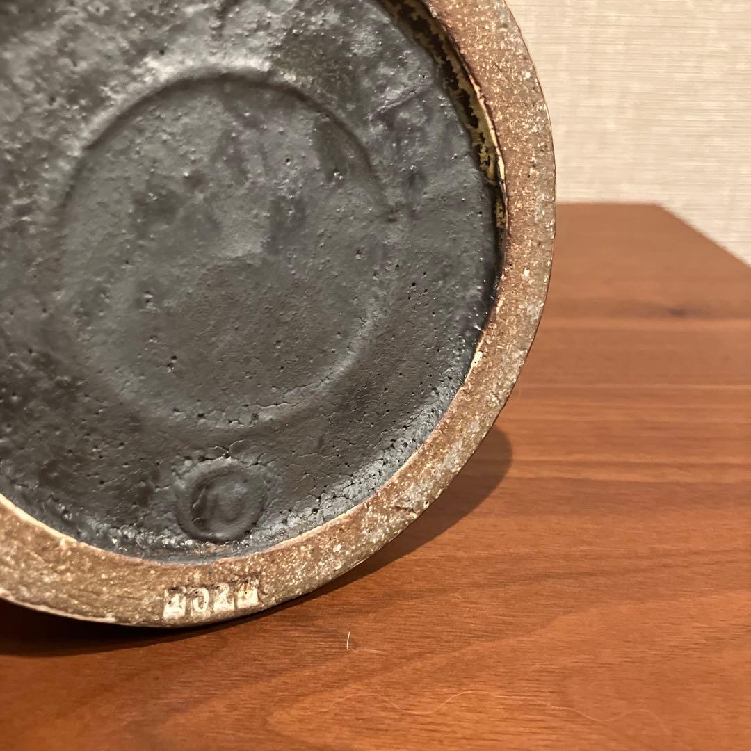 新品未使用 額賀章夫さん プリーツ 蓋もの オブジェ 花瓶 花器