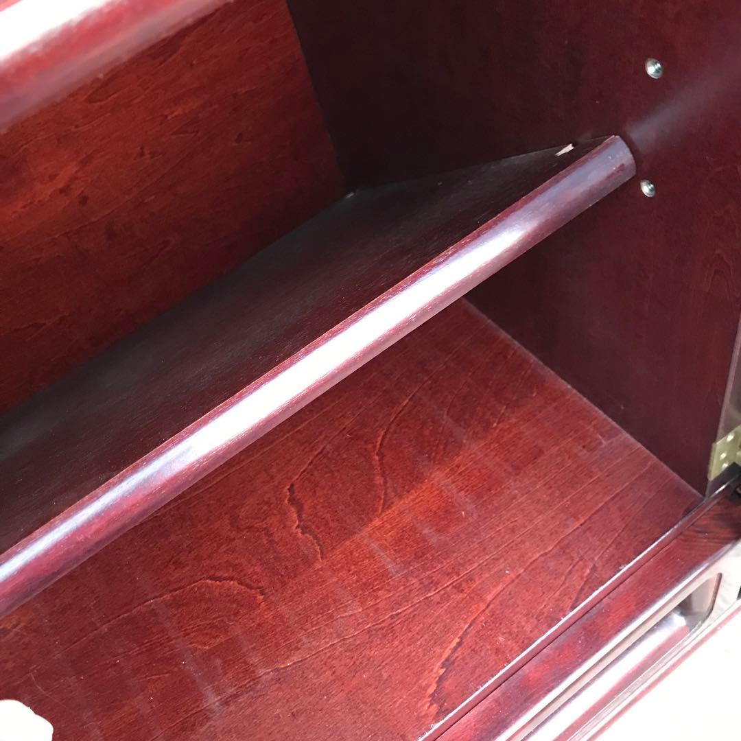 karimoku ガラス扉収納キャビネット