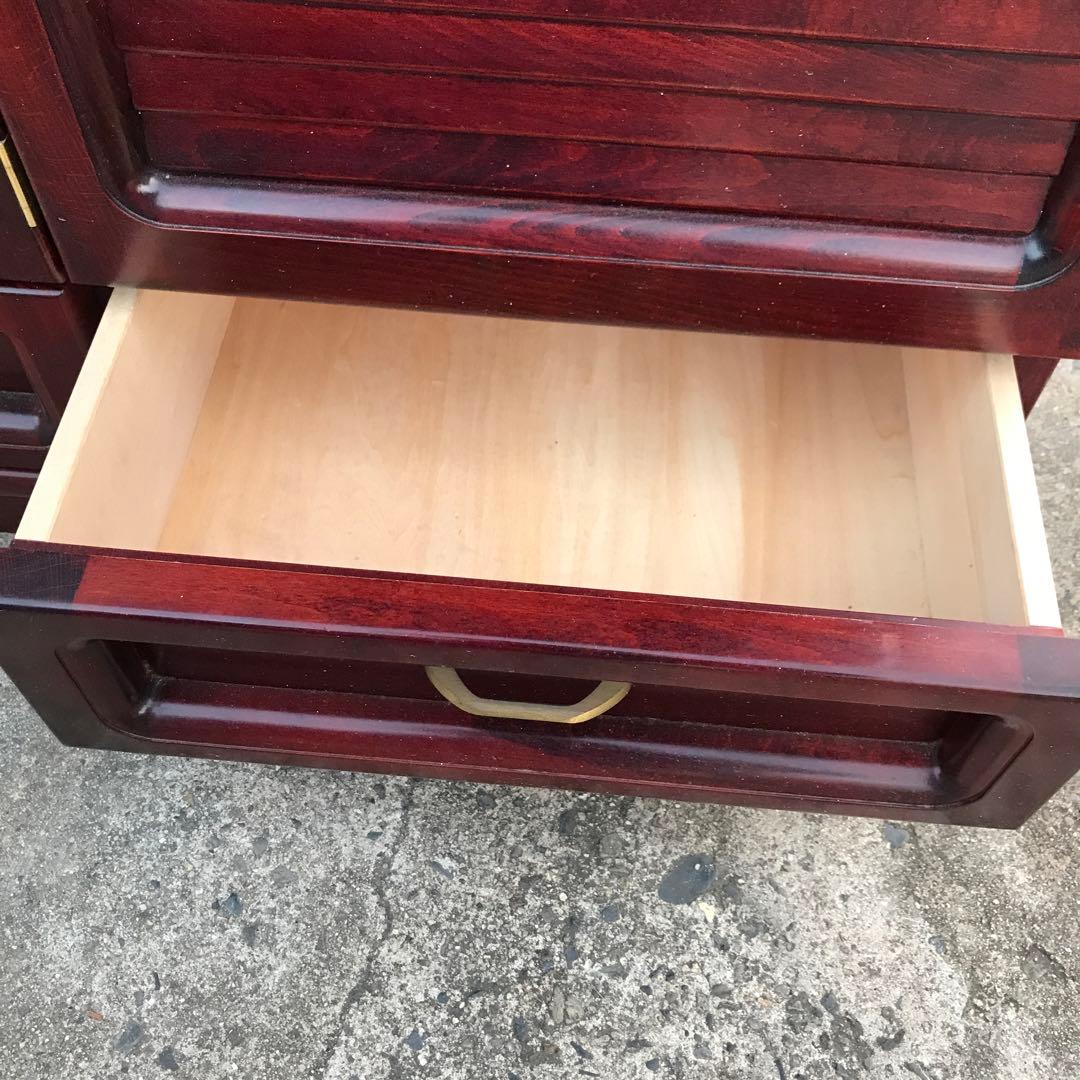 karimoku ガラス扉収納キャビネット