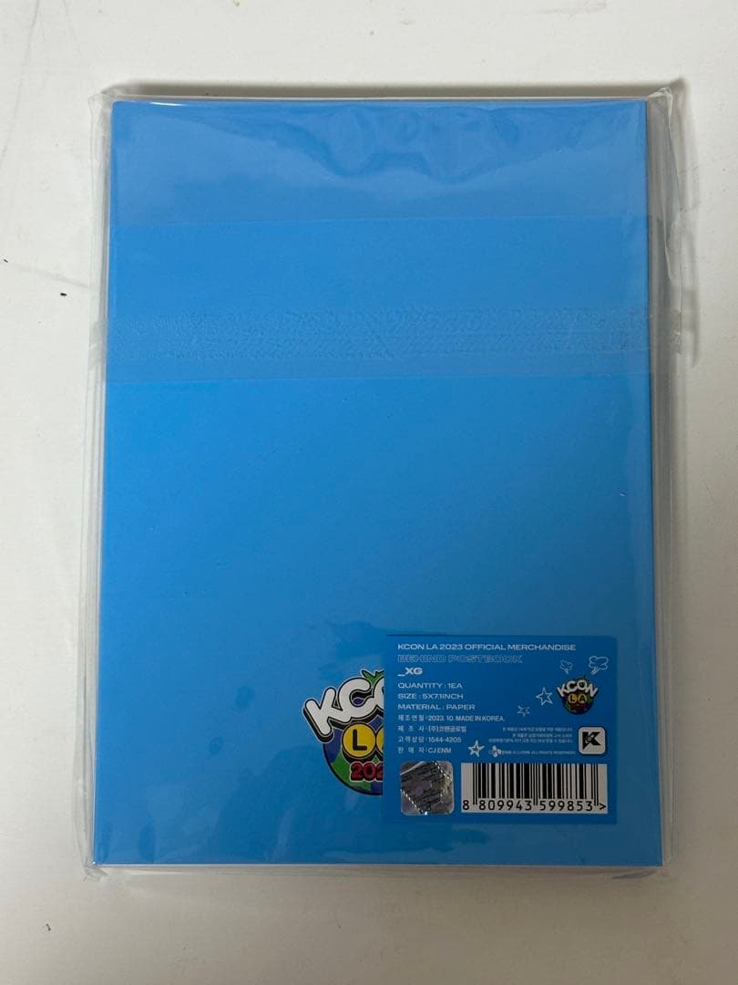 【XG】KCON LA 2023 BEHIND POSTBOOK 完売品 未開封