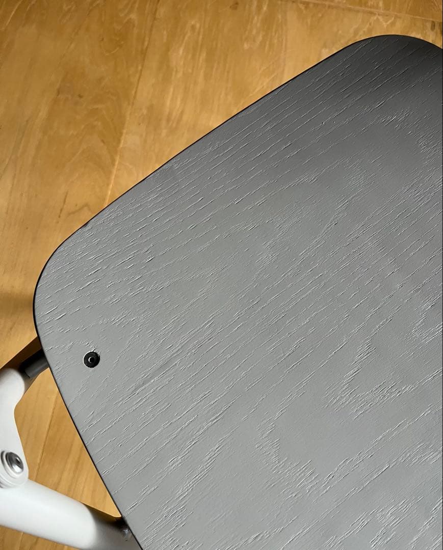 無印良品 スチールパイプ折りたたみチェア 2脚セット ウォームグレー