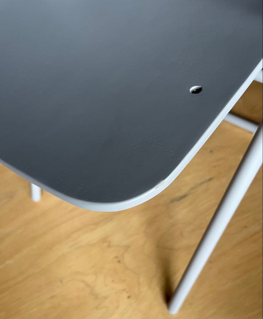 無印良品 スチールパイプ折りたたみチェア 2脚セット ウォームグレー