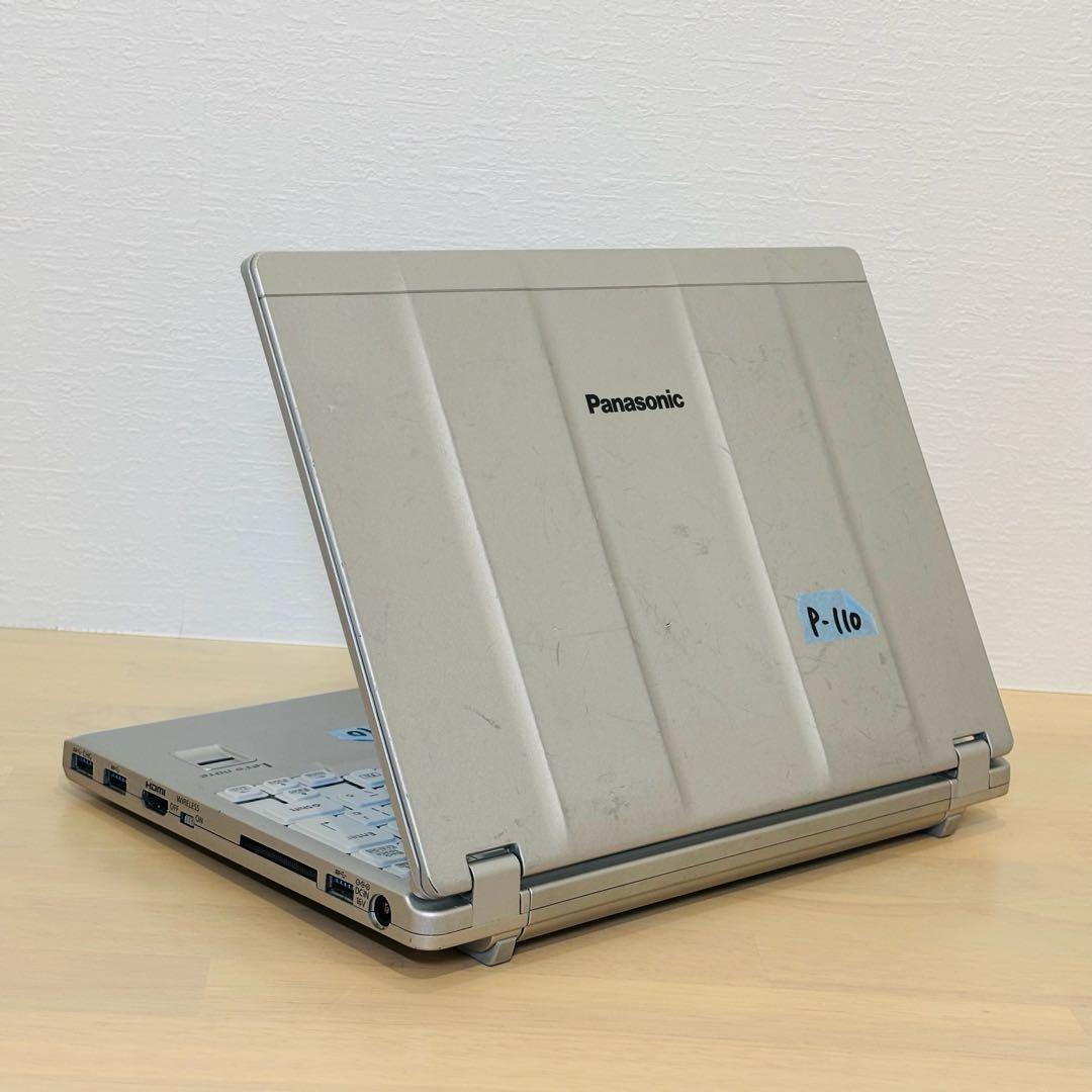 レッツノート Windows11 SSD ノートPC オフィス付き P110