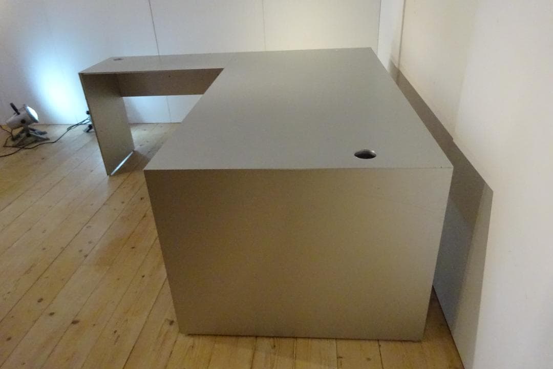 Cassina ixc.　エアーフレーム　エグゼクティブデスク　左テーブル付