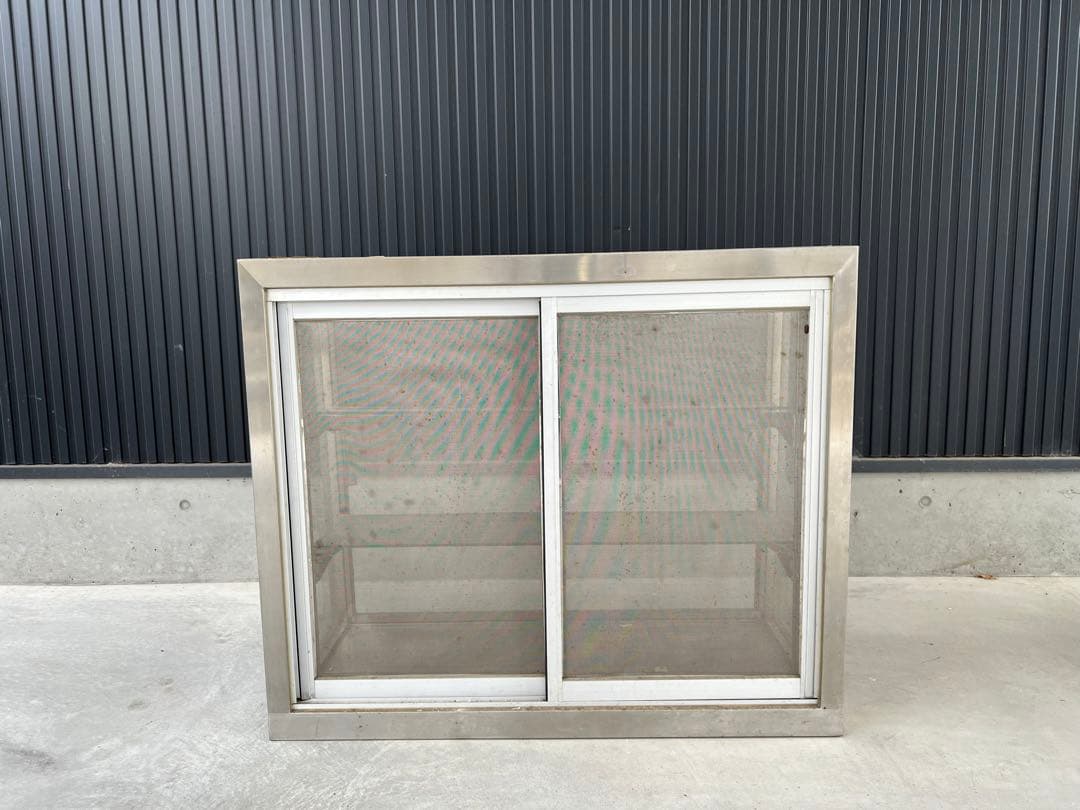 ガラス ショーケース アンティーク 古道具