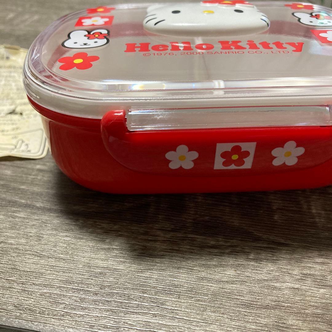 ハローキティ　ランチケース　弁当箱　2000年　平成レトロ