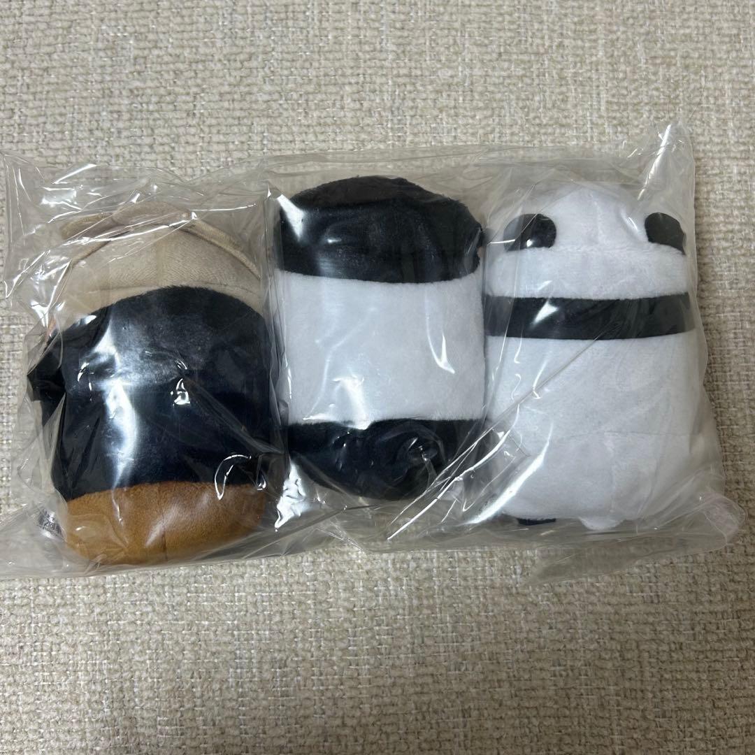 【圧縮無し】呪術廻戦展 のるキャラマスコット 3体 乙骨憂太 秤金次 パンダ