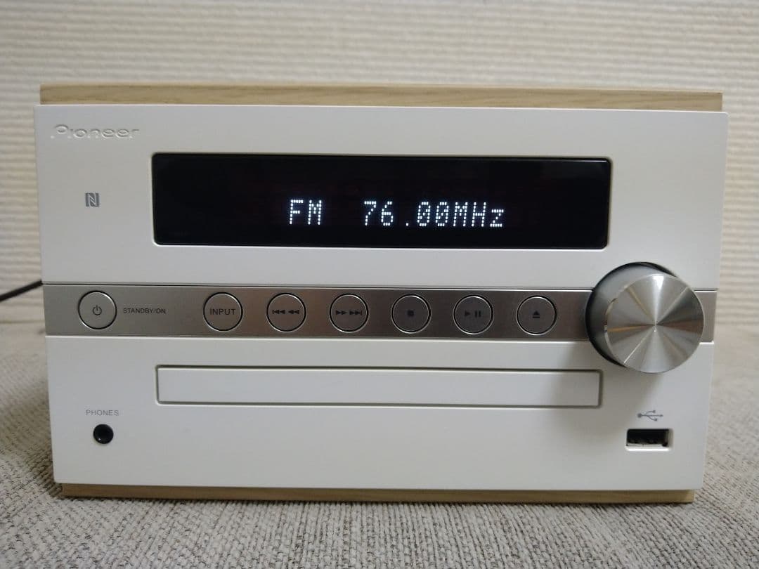 パイオニア　CD・Bluetooth対応コンポ　Pioneer　X-CM56