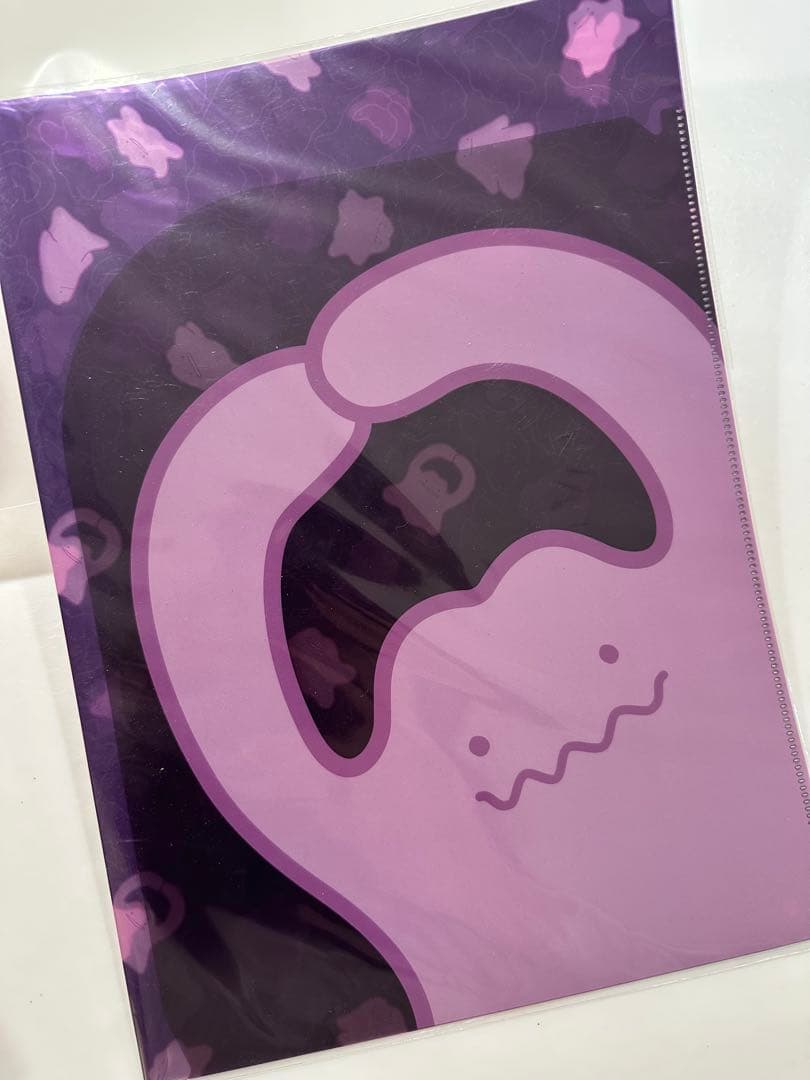 メタモンといっしょ　A4ダブルポケットクリアファイル