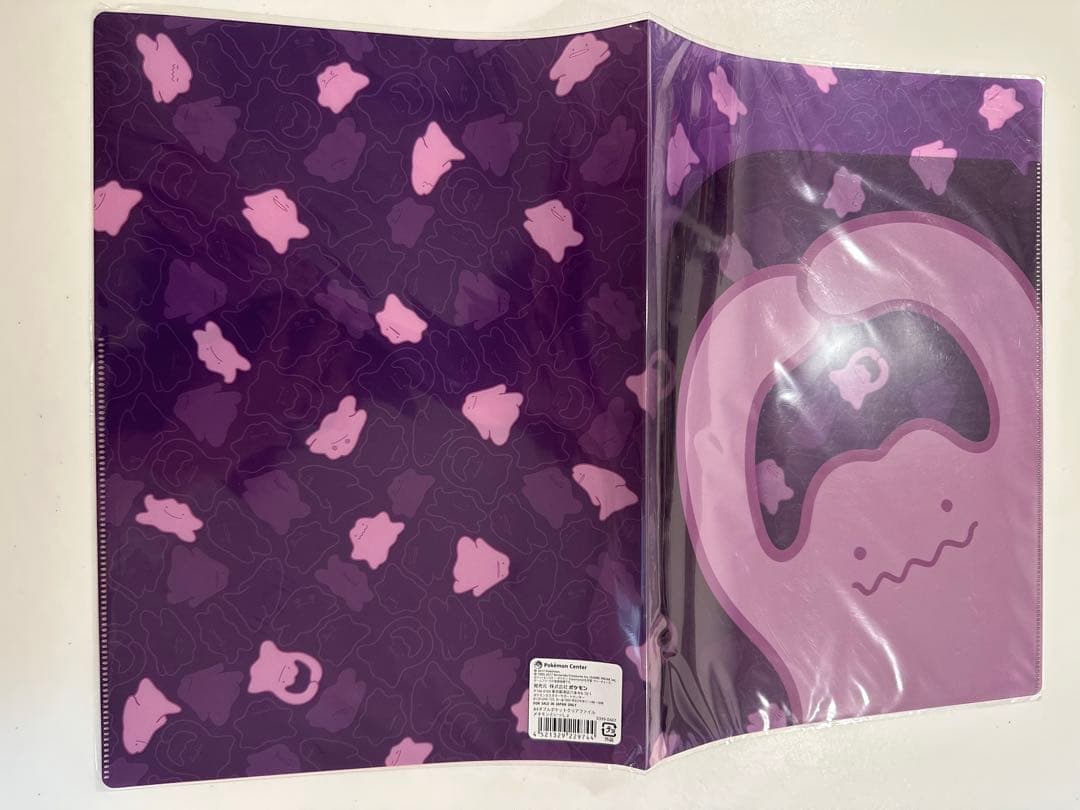 メタモンといっしょ　A4ダブルポケットクリアファイル