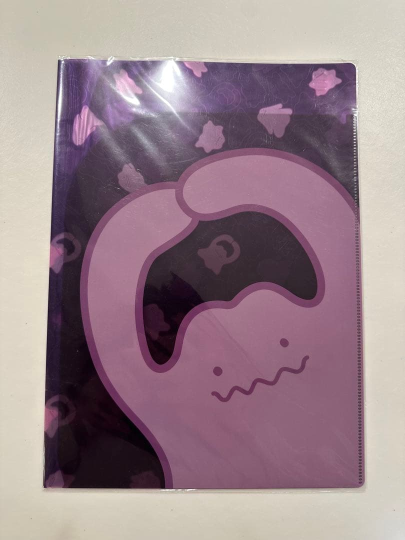 メタモンといっしょ　A4ダブルポケットクリアファイル