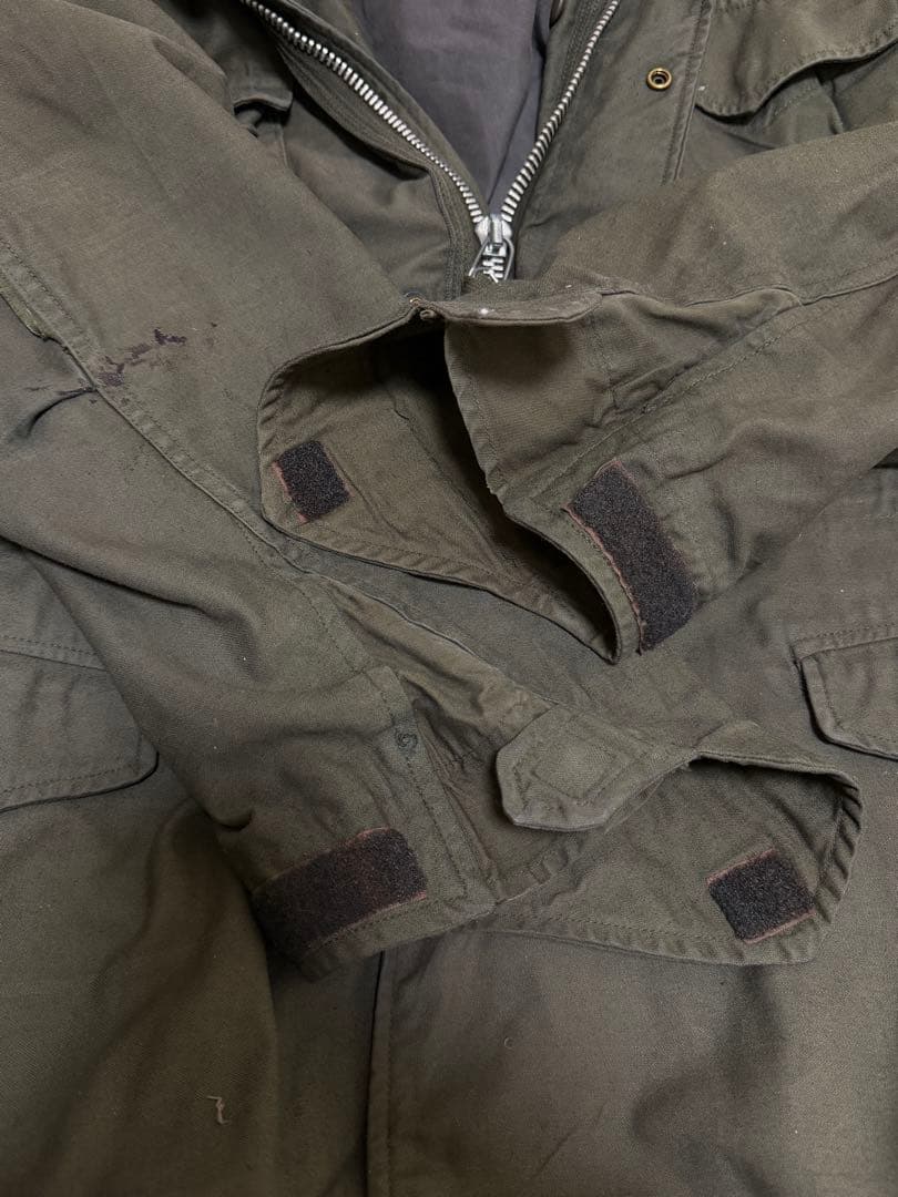 米軍 実物 M-65 ジャケット XS-R グレーライナー