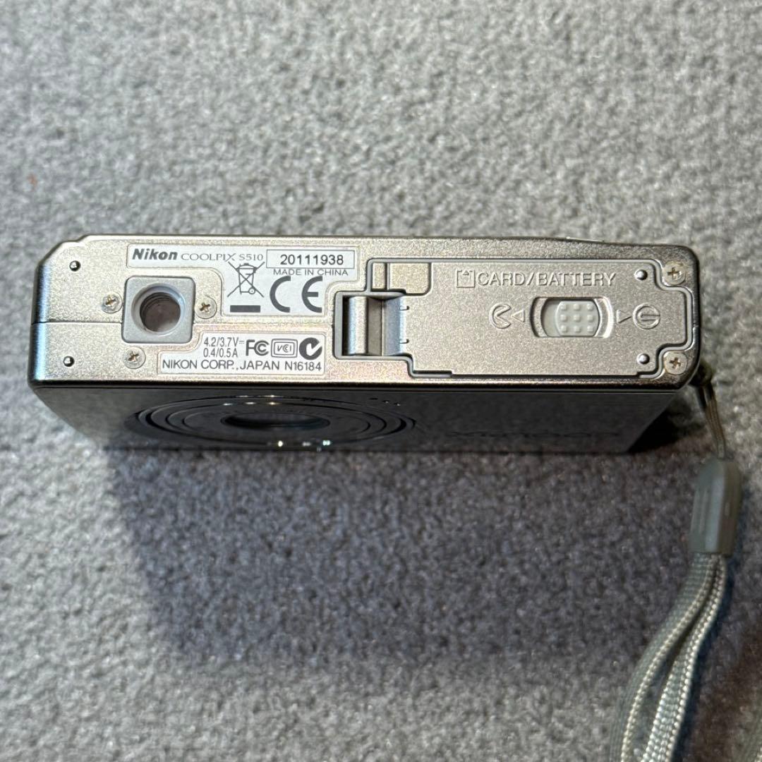 ☆動作OK オールドコンデジ Nikon coolpix S510
