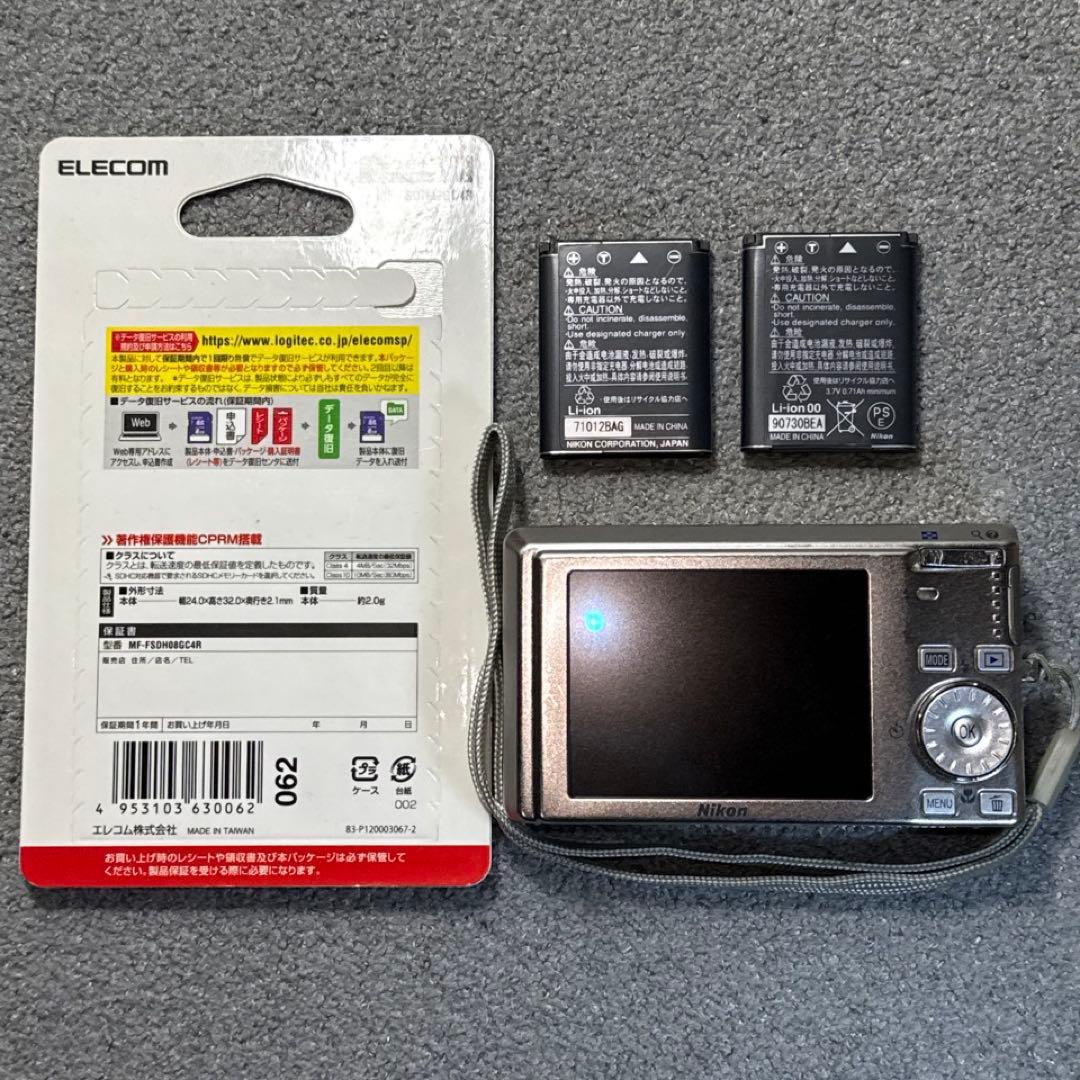 ☆動作OK オールドコンデジ Nikon coolpix S510