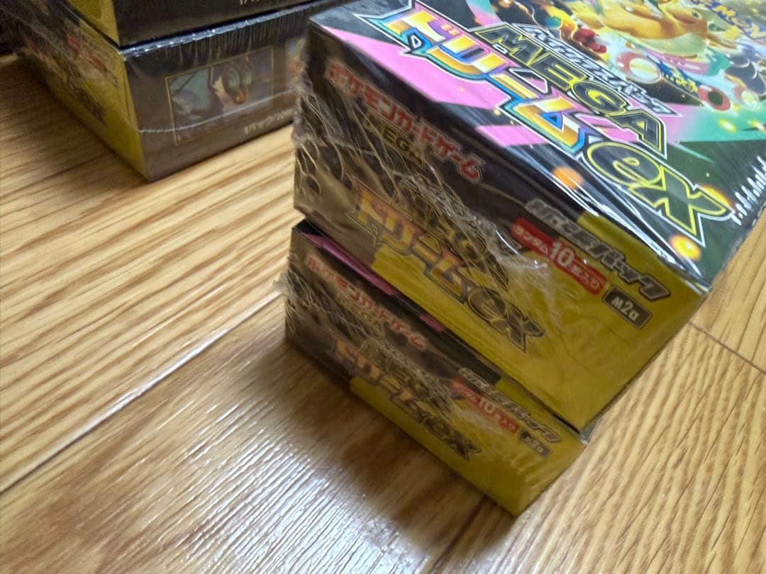 ポケモンカードゲーム BOX シュリンク付き 合計10BOX
