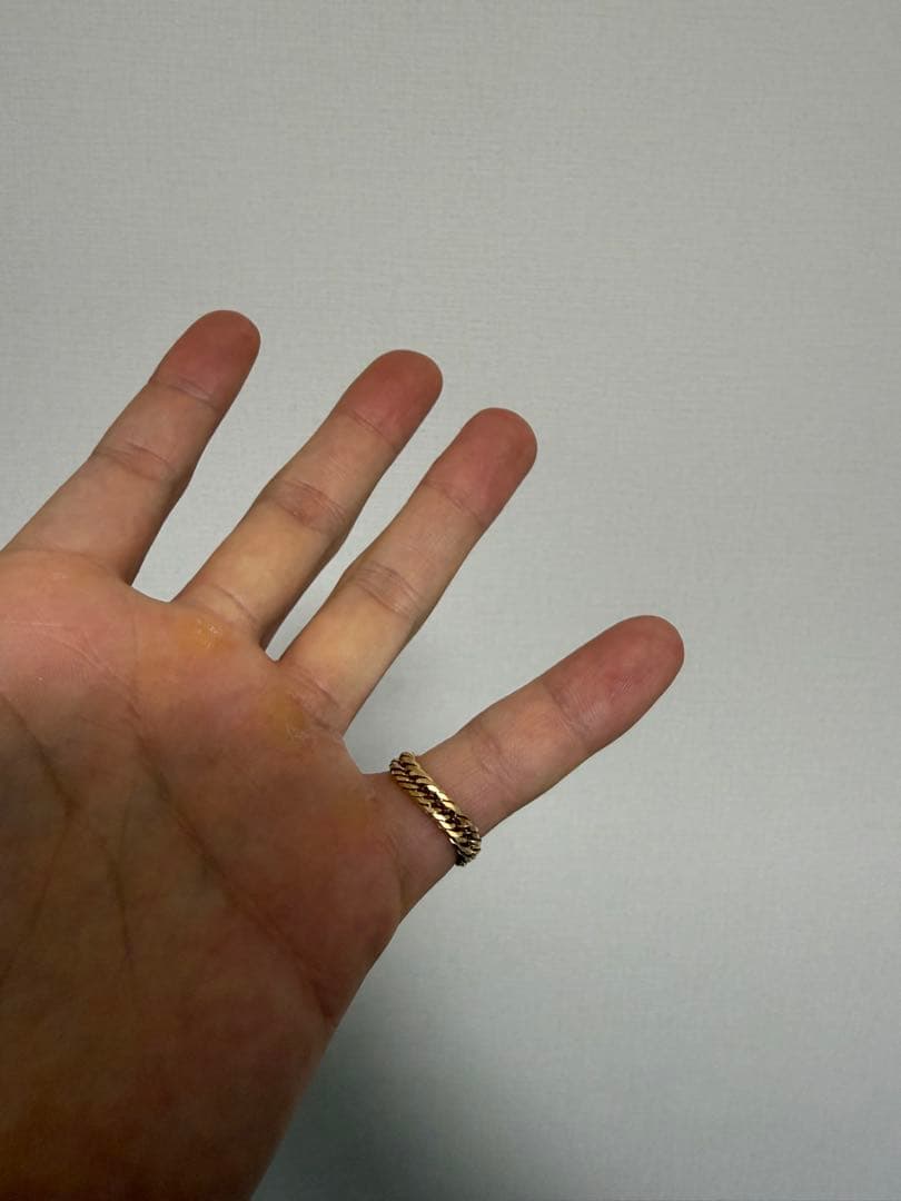 18k喜平リング13号3g