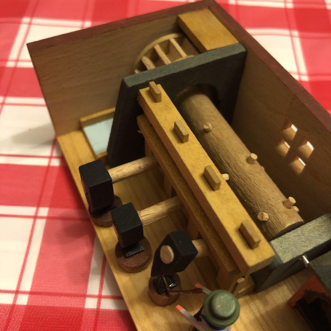 ドイツ製　ハンドメイド　木製ドールハウス　『工場』