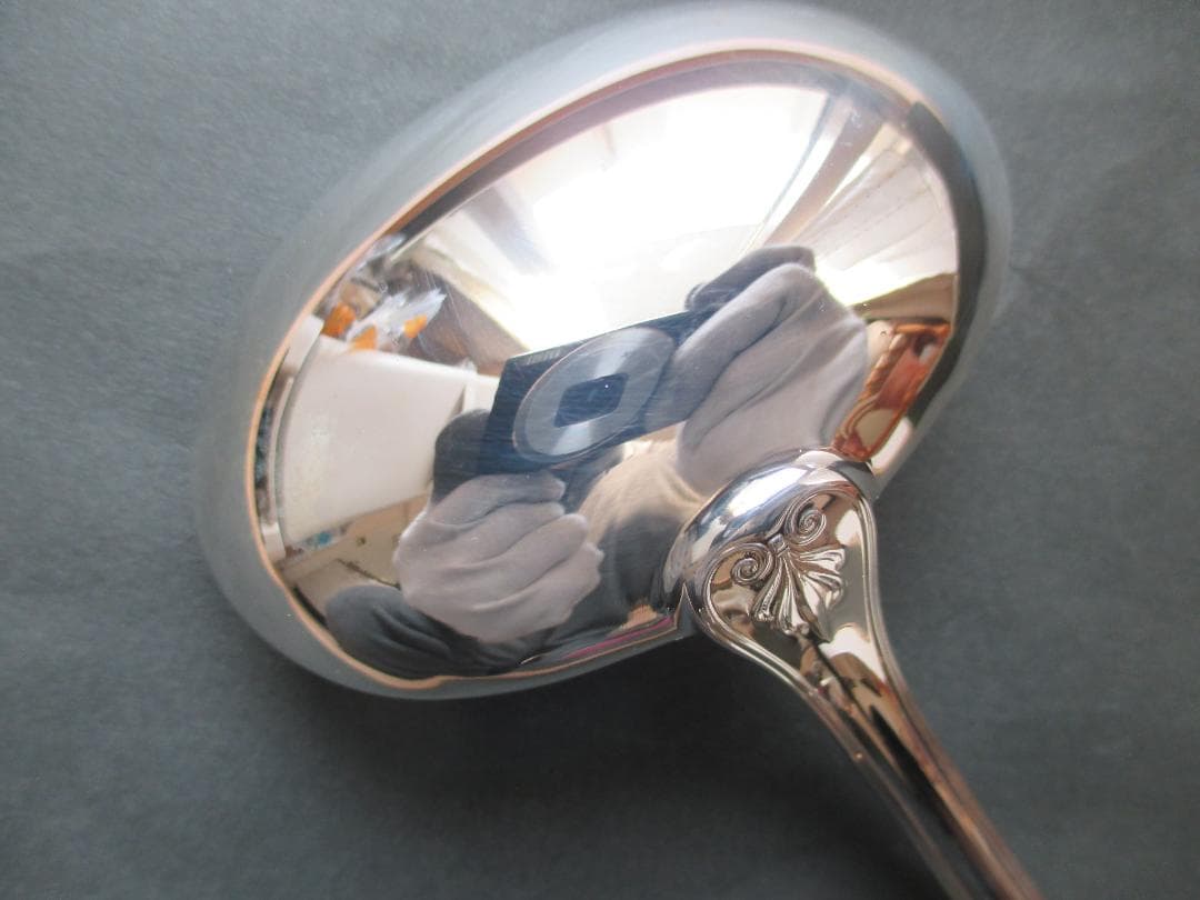 極美品☆仏蘭西高級銀器☆クリストフルシルバー ソースレードル1本　マルメゾン