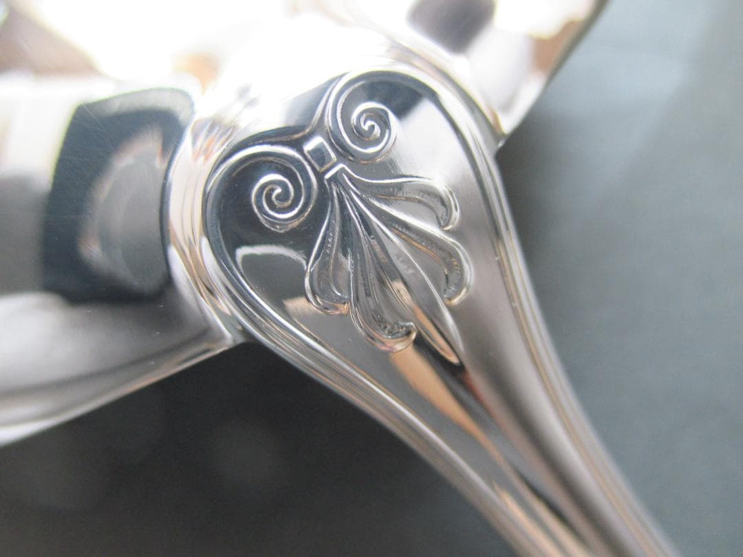 極美品☆仏蘭西高級銀器☆クリストフルシルバー ソースレードル1本　マルメゾン