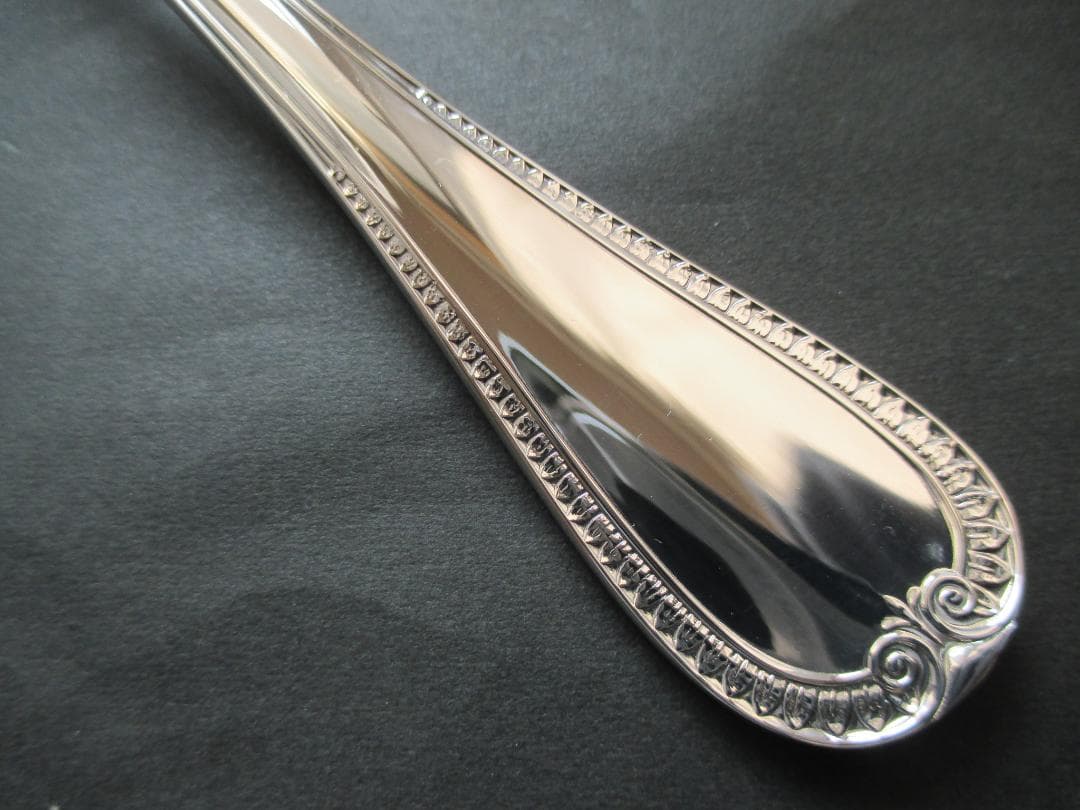 極美品☆仏蘭西高級銀器☆クリストフルシルバー ソースレードル1本　マルメゾン