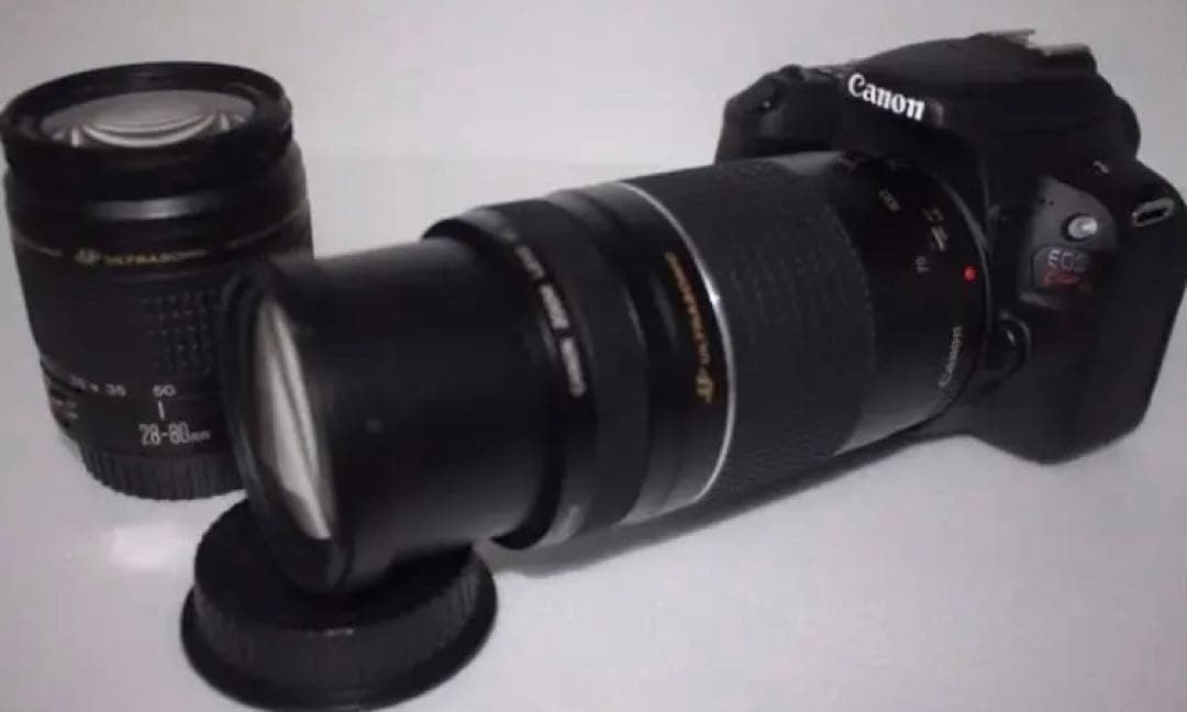 ☆極上品☆キャノン☆canon kiss x9☆標準＆望遠Wレンズセット