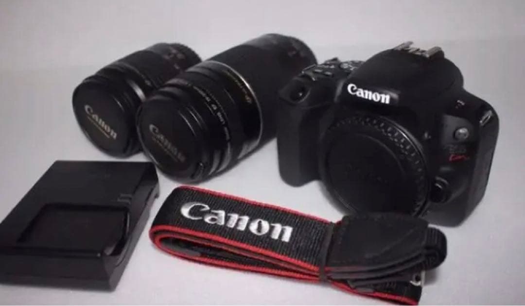 ☆極上品☆キャノン☆canon kiss x9☆標準＆望遠Wレンズセット