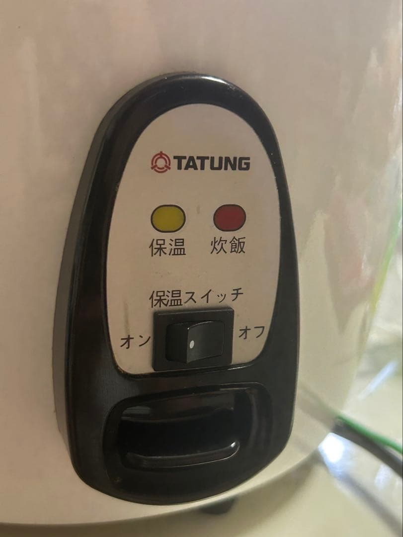 TATUNG 大同電鍋 10合用 フルセット 説明書つき レシピ本付き