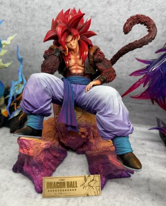 ドラゴンボール　ゴジータ　スーパーサイヤ人4　ガレージキット　フィギュア