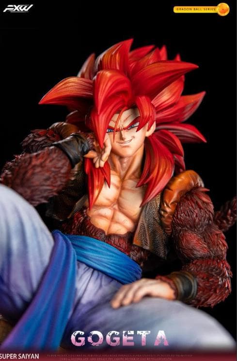 ドラゴンボール　ゴジータ　スーパーサイヤ人4　ガレージキット　フィギュア