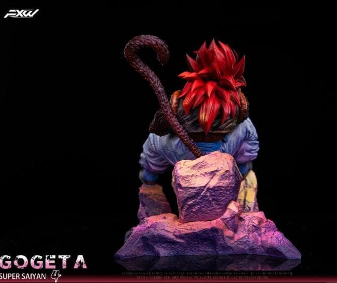 ドラゴンボール　ゴジータ　スーパーサイヤ人4　ガレージキット　フィギュア