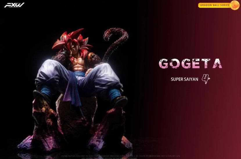 ドラゴンボール　ゴジータ　スーパーサイヤ人4　ガレージキット　フィギュア