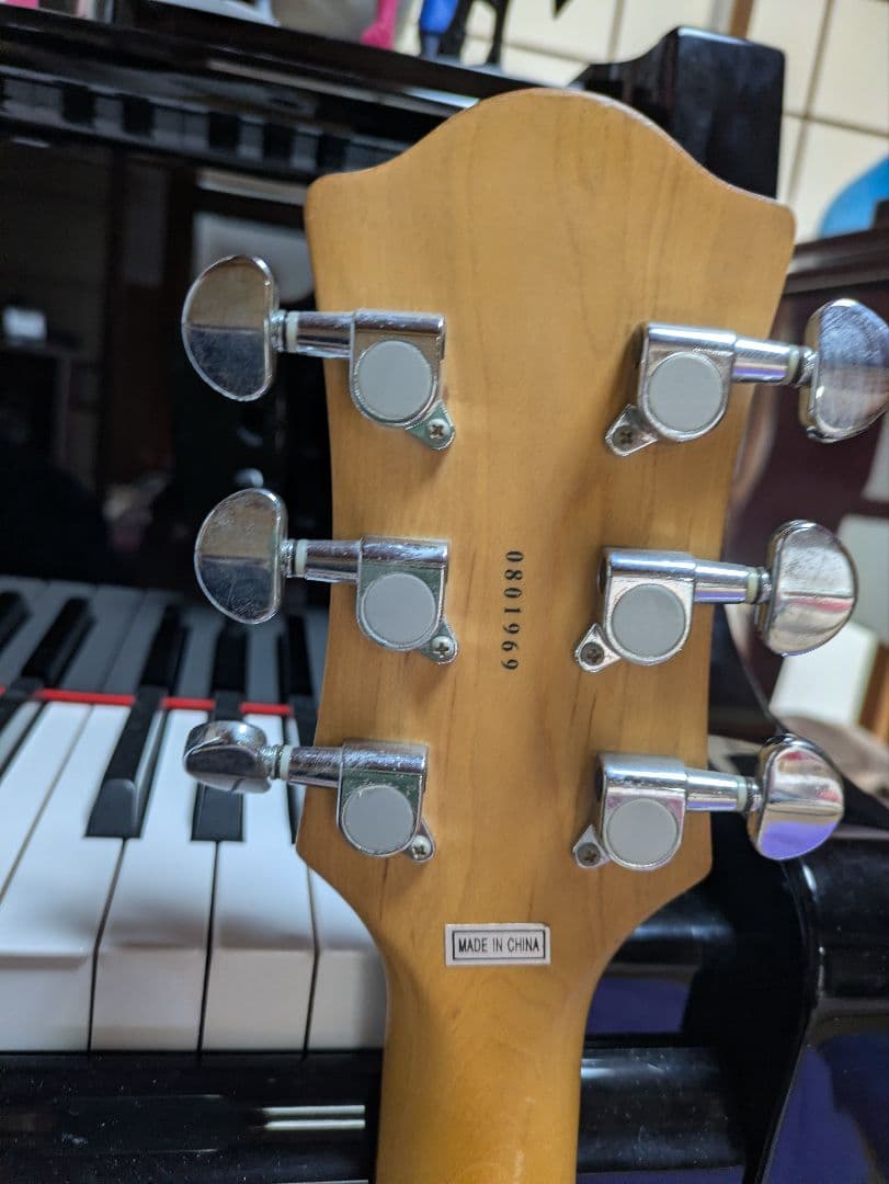 チャッティングバード　ピンク　エレキギター　モッキンバード