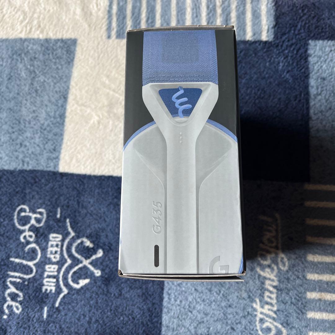 logicool G435 ワイヤレスヘッドホン ブルー/ホワイト