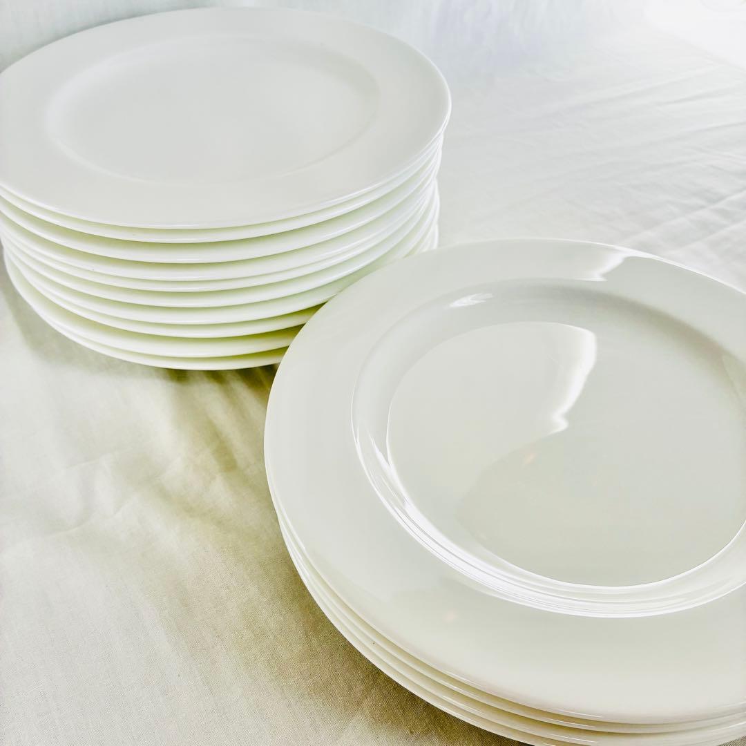 【美品】食器まとめ売り21㎝14枚ノリタケボーンチャイナ平皿おまけ27㎝1枚