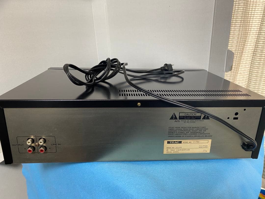 TEAC V-750 カセットデッキ