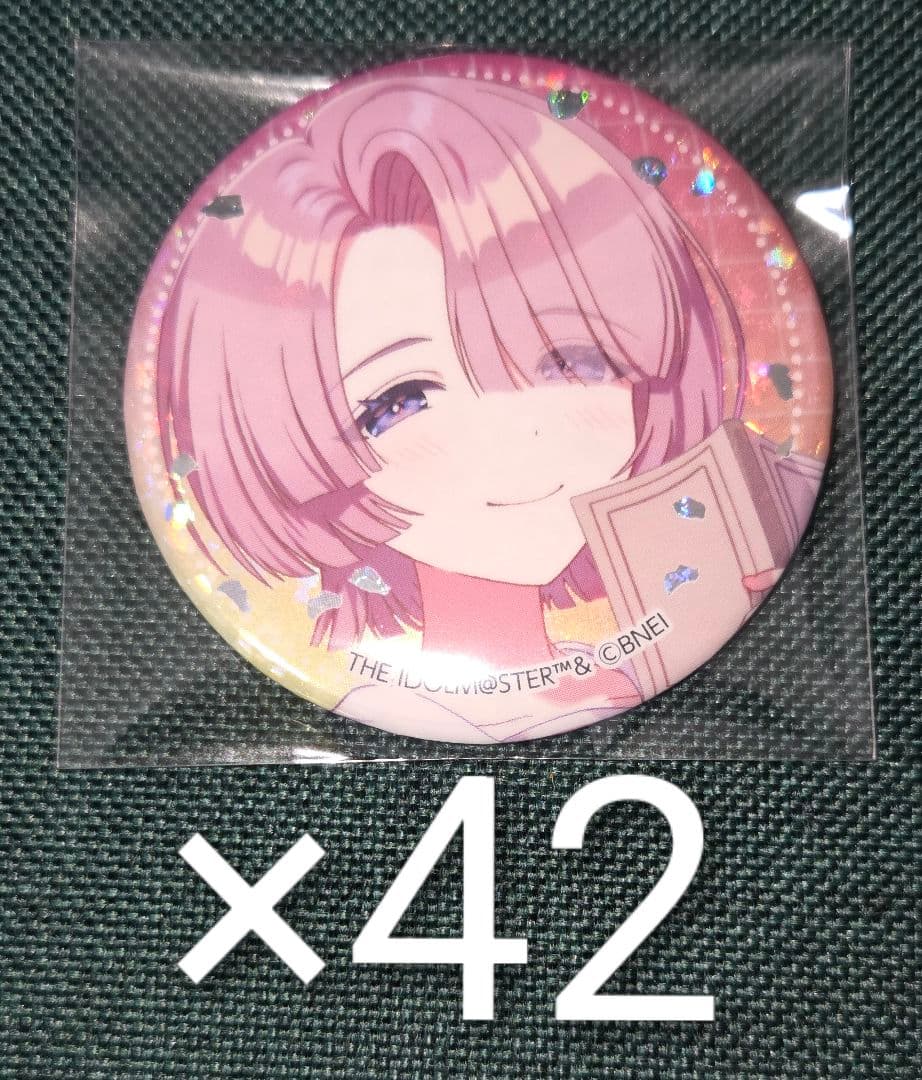 学園アイドルマスター　学マス　缶バッジ　桜フォトグラフ　初星音楽祭　有村麻央