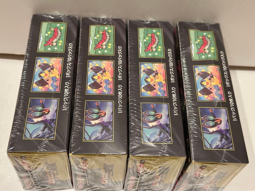 ポケモンカード　MEGAドリームex 4 BOX シュリンク付き